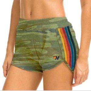 Aviator Nation 5 Stripe Shorts